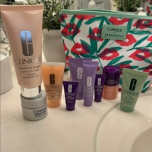 Clinique Purple and Pink Skincare Mask Collection